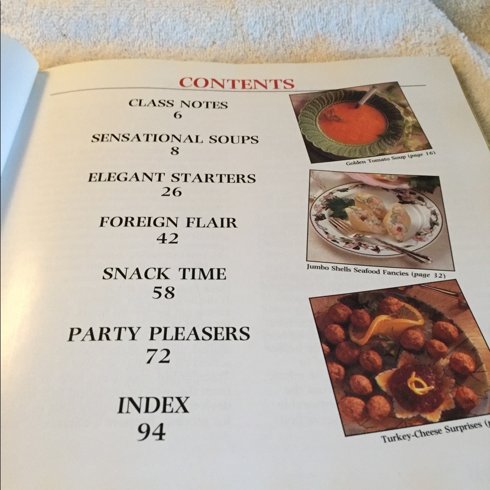 Cooking Class Appetizers Cookbook - Picture 3 of 4